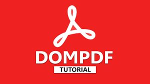 DOMPDF Example in PHP